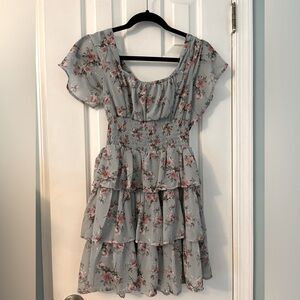 She + Sky floral dress. Size small. Worn once!